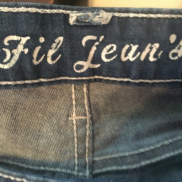Fil Skinny Distressed Jeans - Size 9 - Picture 10 of 12